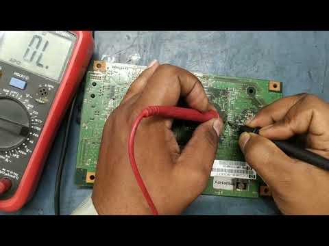 How to repair Hp laserjet 1522nf logic card no display problem 100%fix in the video