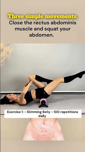 Flat Belly in 7 Days? 🔥 3 Simple Moves to Shrink Lower Belly Fat (100 Reps Daily Challenge)