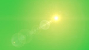 Download sun light flare shining effect on green screen for free
