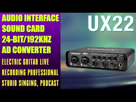 UX22 - Audio Interface Sound Card