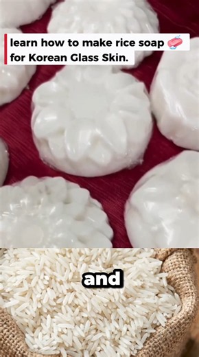 DIY Rice Soap for Glowing Skin ✨ | Easy Homemade Soap Recipe