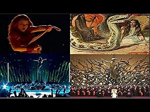 Satanic ritual Super Bowl 54 (EXPOSED) Halftime performance and commercials!