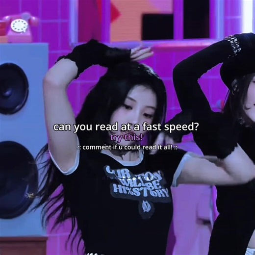 could you read it all? 👀♡ #ILLIT #아일릿 #WONHEE #원희 #reading #challenge #fast #difficult #trend #viral