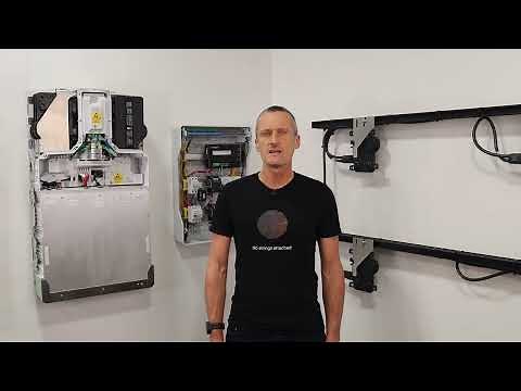 Grid-tied IQ Battery installation with Communications Kit 2