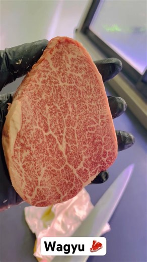 Perfect 👌 Wagyu Beef 🥩 (Snowflake Beef) #food #viral #shorts