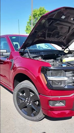 Ruby Red F-150 Lobo with V8 Changes Everything #fordf150 #trucks #v8