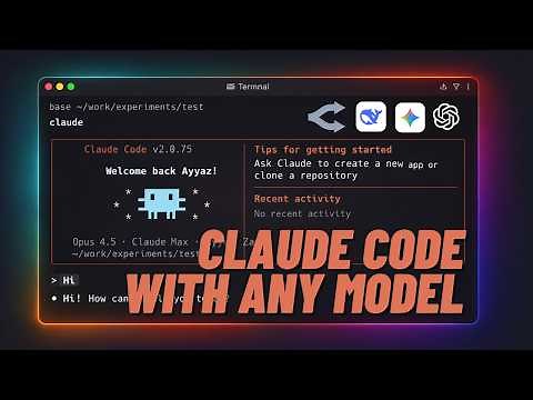Use Claude Code with ANY AI Model GPT, Gemini, DeepSeek