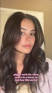 PIGTAIL CURLS - The easiest way to curl you hair! Loose waves with pigtails #hair #hairstyle #grwm