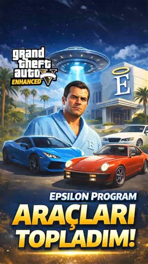 GTA 5 - Epsilon Program İçin Araçları Topladım!