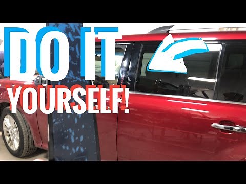 How To EASILY Remove & Replace Car Door Pillar Trim | Ford Keypad Molding | DIY ANY VEHICLE!