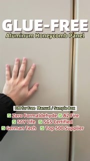 A2 fire-rated aluminum honeycomb panels for global construction projects.