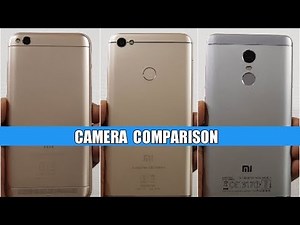 Redmi 5A vs Redmi Y1 vs Redmi Note 4 Camera Comparison !!
