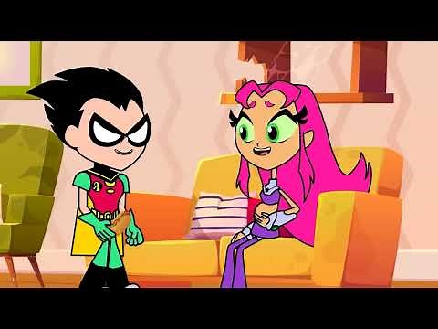 Titans Go! Animation Robin & Starfire - The Love Story Pregnant