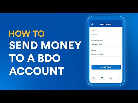 How to Send Money to a BDO Account via Digital Banking