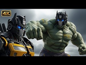 Hulk vs Transformers – The Final Battle | Epic Cinematic Fight in 4K