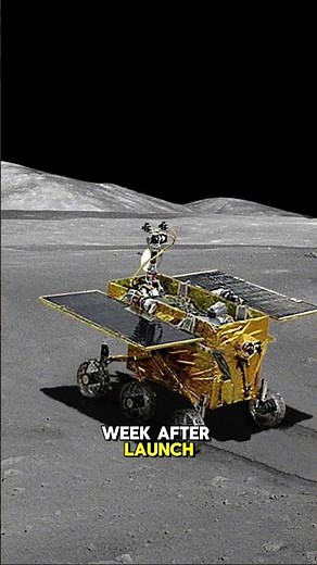 On This Day in Space: China’s First Lunar Rover Yutu Launches (Dec 1, 2013) #shorts