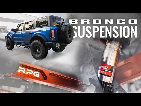 FULL BRONCO SUSPENSION! - RPG Offroad Kit and Eibach Coilover Installation Guide