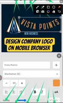 Design Company Logo on Mobile Browser | No App, No Laptop Logo Maker #logodesign