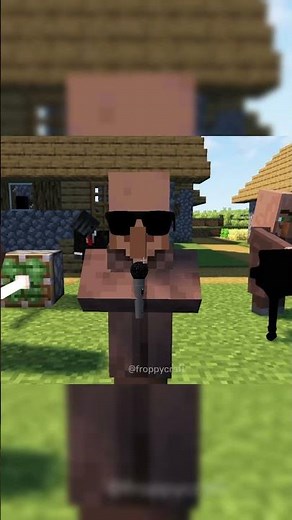Minecraft Villagers - ALL MY FELLAS | Frizk #minecraft #allmyfellas #villagerai