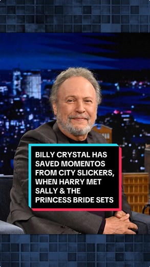 Billy Crystal has saved memories from City Slickers, When Harry Met Sally, and The Princess Bride sets! #FallonTonight #TonightShow #BillyCrystal #CitySlickers #WhenHarryMetSally #ThePrincessBride #JimmyFallon