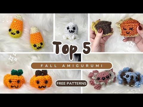 Top 5 Fall Amigurumi Crochet Projects - (Free Patterns)