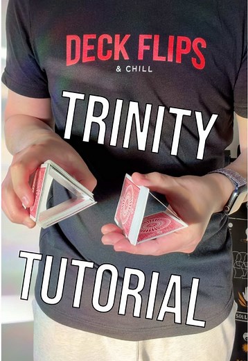 Trinity Cardistry Tutorial from Andrei Jikh
