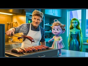 The Alien Girl Called BBQ "Caveman Cooking" — Until Single Dad Chef Smoked Perfect Ribs