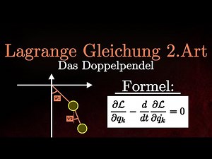 The double pendulum - equations of motion, Lagrange equation of the second kind (physics)