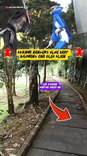 4.3K views · 13 reactions | Rangers Blue di Ajak Goyang Sedap Alien #supersabun #superheroine #rangersblue #alien | Super Sabun 01 | Facebook