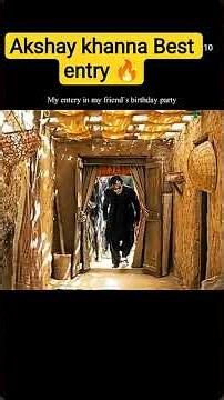 Dhurandhar Movie: Akshaye KhannaMass Entry Scene| RehmanDakait Status