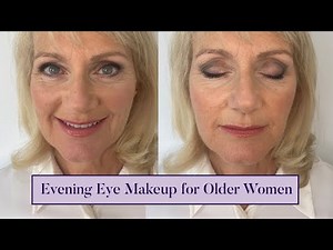 An Evening Eye Makeup Look - Makeup For Older Women