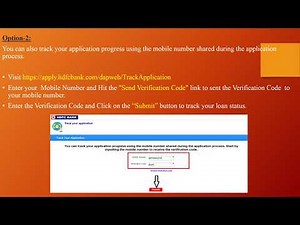 HDFC Bank Loan Applications Status Tracking Online : hdfcbank.com