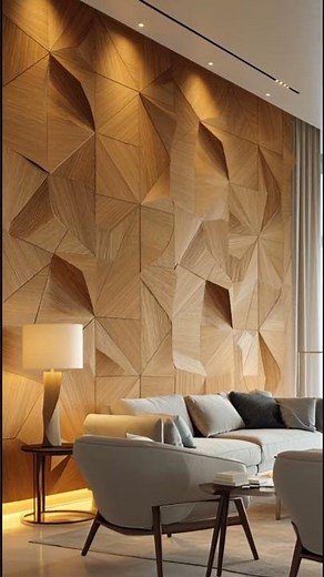 5 Modern Wall Designs with Geometric Panels | DIY Wood Wall Ideas for Modern Homes