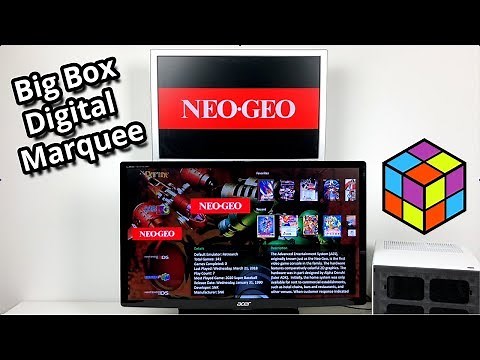 Big Box Digital Marquee Dual Screen Set Up