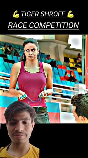 tiger Shroff 💯 racing competition 😎📍😱