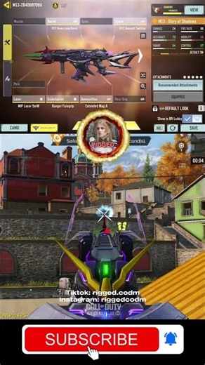 M13 BR GUNSMITH YOU HAVE TO TRY #shorts #callofdutymobile