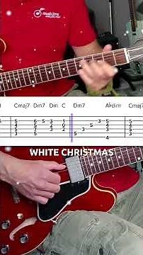 White Christmas Guitar Tutorial! 🎄🎄🎄🎄🎁🎁🎁#gitarrelernen #weihnachtslieder #whitechristmas