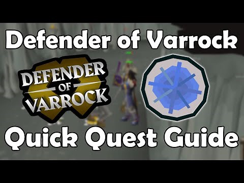 OSRS Defender of Varrock Quick Quest Guide