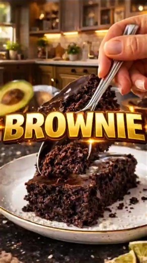 🥑🍫 Healthy Avocado Brownie 😋