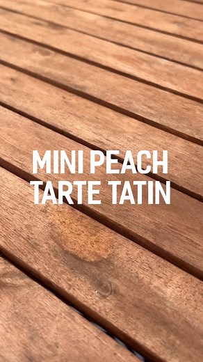 13K views · 162 reactions | Mini Peach Tarte Tatin | In the Everyday Kitchen | Facebook
