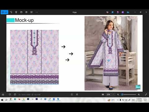 13th introduction of Textile design techniques for beginners. 2025 || SaQib Designer