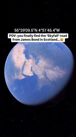 Is this the most beautiful road in the UK? 📍 The Skyfall Road 🏴󠁧󠁢󠁳󠁣󠁴󠁿😍🚗 📌 Save for your Scotland planning! This has to be one of THE most stunning roads in the UK! 😍 Located in Scotland, this gorgeous stretch of road the Glen Etive Road, but commonly known as the ‘Skyfall Road’ in James Bond and it has also featured in Braveheart! 🧡 Make sure to bring along your James Bond S.I.S. Training Gear so you'll feel even more like 007 when you're standing in this legendary location. | SIS T