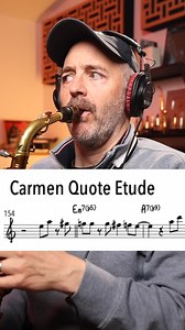 7.1K views · 85 reactions | When you learn new jazz vocabulary, try plugging it in over a standard chord progression as an exercise like I did here. This example comes from an etude in this month's lesson in the BetterSax Studio on "What is This Thing Called Love". https://bettersax.com/course/studio/ #improvisation #saxophone #sax #bettersax | Better Sax | Facebook