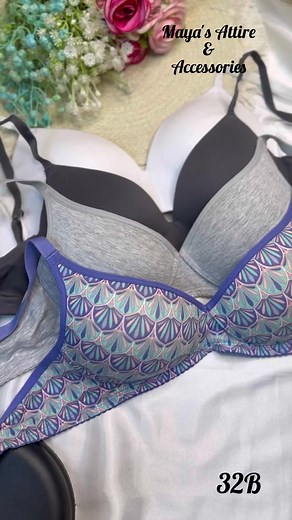 32B cup size wirekess t shirt bra | Maya's Attire & Accessories