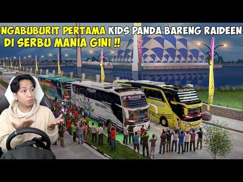 NGABUBURIT PERTAMA BARENG KIDS PANDA DAN RAIDEEN LANGSUNG RAME GINI DI SERBU SAMBIL BASURI !!