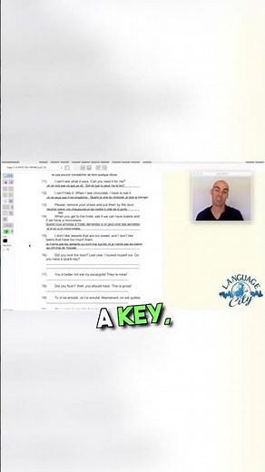 Advanced French Lesson: French Vocabulary #streetfrench #paris #frenchlessons #frenchcourse