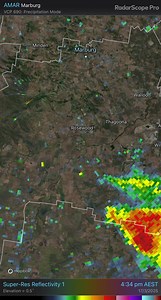 75K views · 163 reactions | Check out the radar loop showing the change coming through, followed by the storm cell | SEQ Weather | Facebook