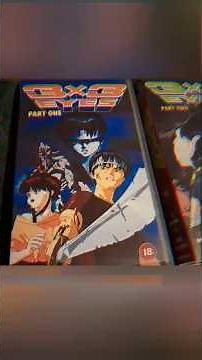 My classic 80s and 90s Japanese anime on VHS collection #retrotech #anime #vhstapes #vintagetech