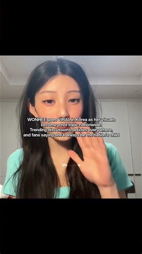 Wonhee goes Viral again for her visuals? #kpop #illit #wonhee #Venoxiee