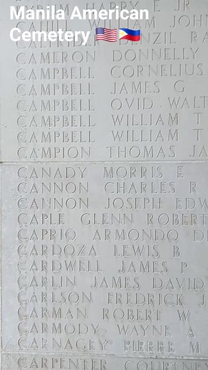 Visited the Manila American Cemetery on October 14, 2023 🇺🇸🇵🇭 These sprawling grounds are the resting place of some 16,000 plus individuals who were killed during the Second World War in the Pacific for the Allied side. There are also Filipinos interred here who were members of the Philippine Scouts. 🪦 #ManilaAmericanCemetery #americanbattlemonumentscommission #philippines #Taguig #FortMcKinley #SecondWorldWar #WorldWarII #WorldWarTwo | World War II in the Philippines
